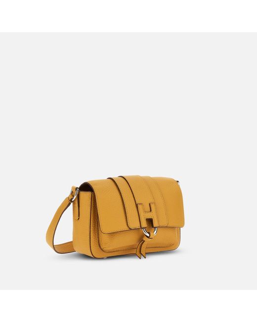 Hogan Orange Flap-Tasche Trend