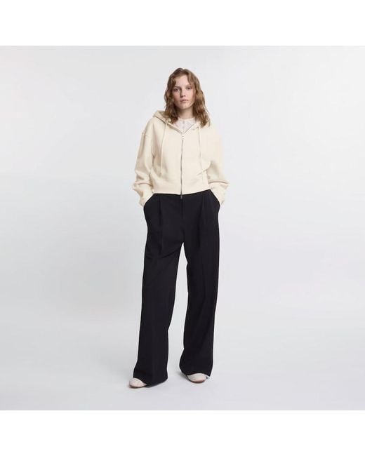 Sudadera En Algodón Y Cashmere Hogan de color Natural