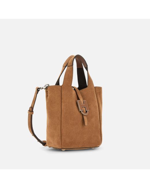 Hogan Brown Shopper Trend Mini