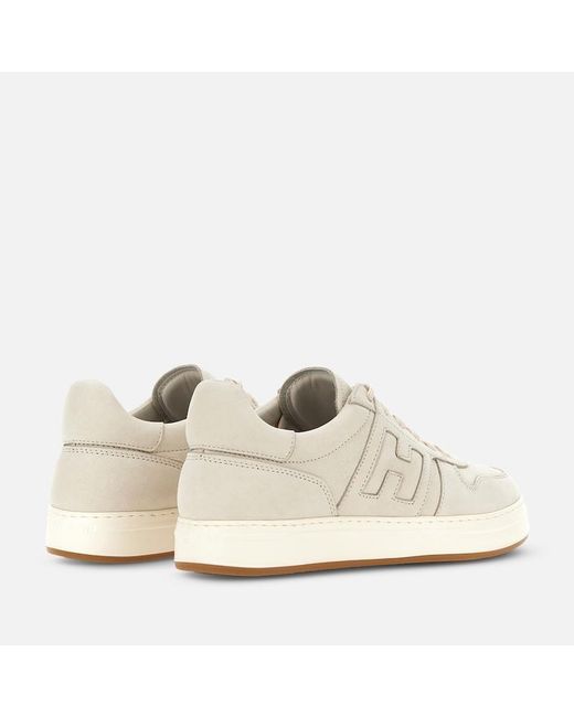 Hogan White Flat Sneaker, for men