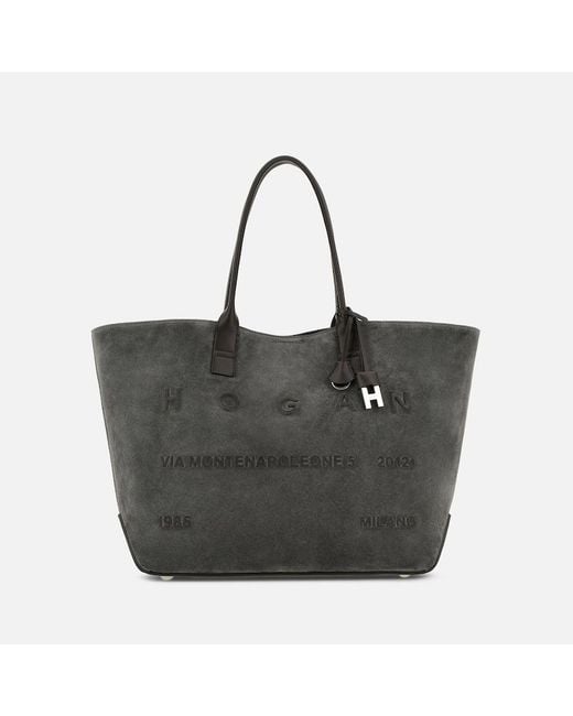 Hogan Black Totes, (One Size)