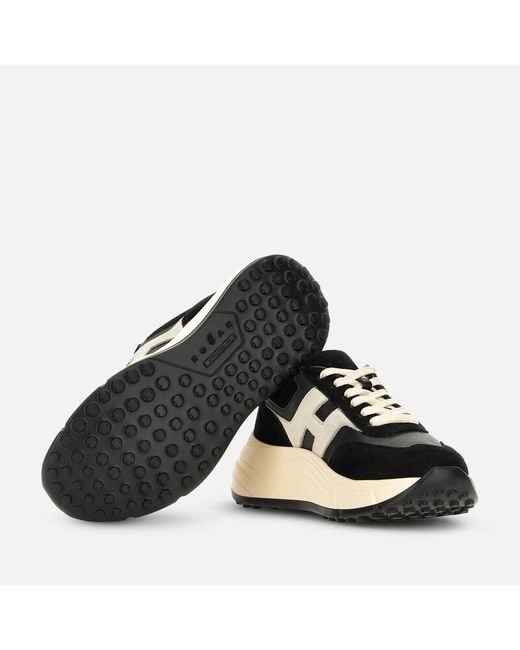 Hogan Black Sneakers Hi-Fi
