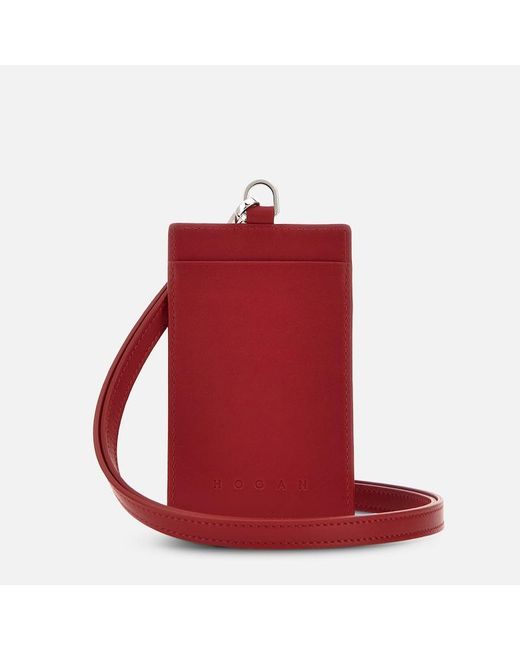 Hogan Red Wallets, (One Size)