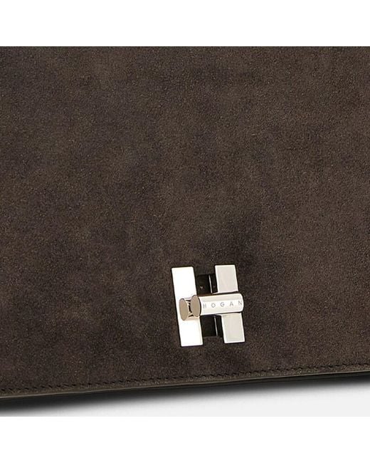 Hogan Black Shoulder Bags, (One Size)