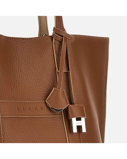 Hogan Brown Shopper Script Small