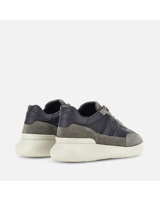 Hogan Blue Chunky Sneakers, for men