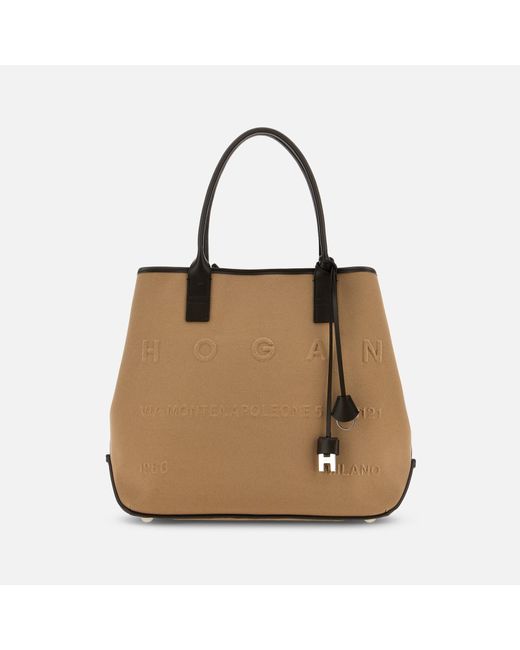 Hogan Brown Shopper Address Medium
