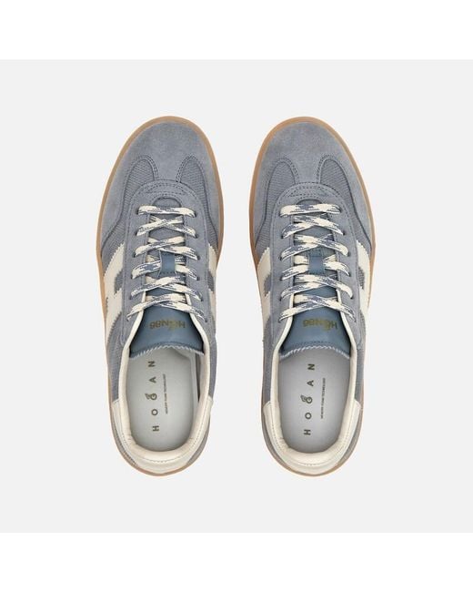 Hogan Blue Cool Lace-Up Sneakers