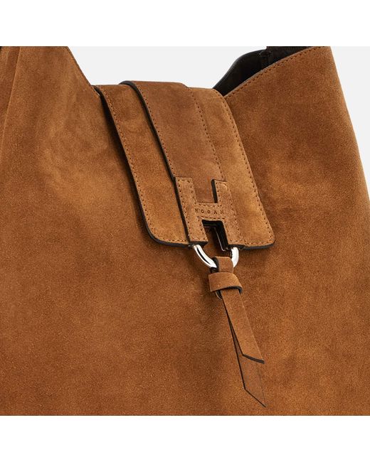 Borse a Spalla di Hogan in Brown