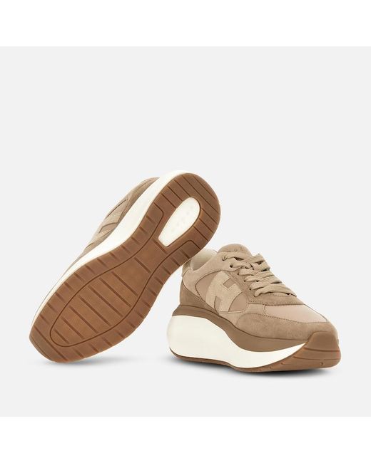 Hogan Natural Chunky Sneakers,