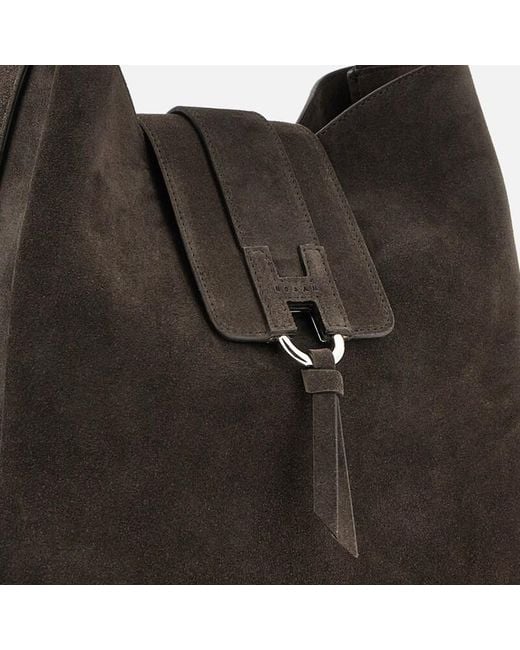 Hogan Black Shoulder Bags, (One Size)