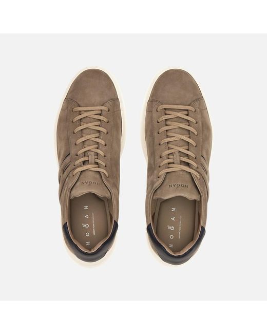 Hogan Brown Chunky Sneakers, for men