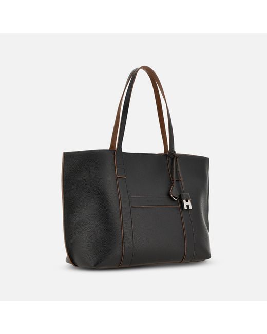 Hogan Black Shopper Script Medium