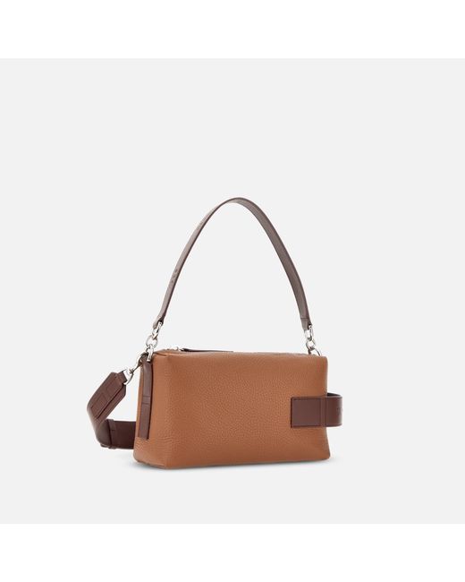 Hogan Brown Bauletto Script Mini