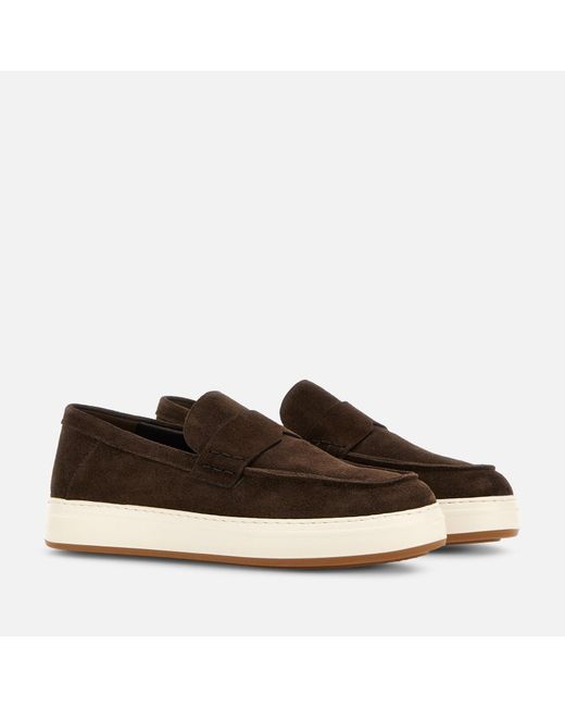 Stringate e mocassini di Hogan in Brown da Uomo