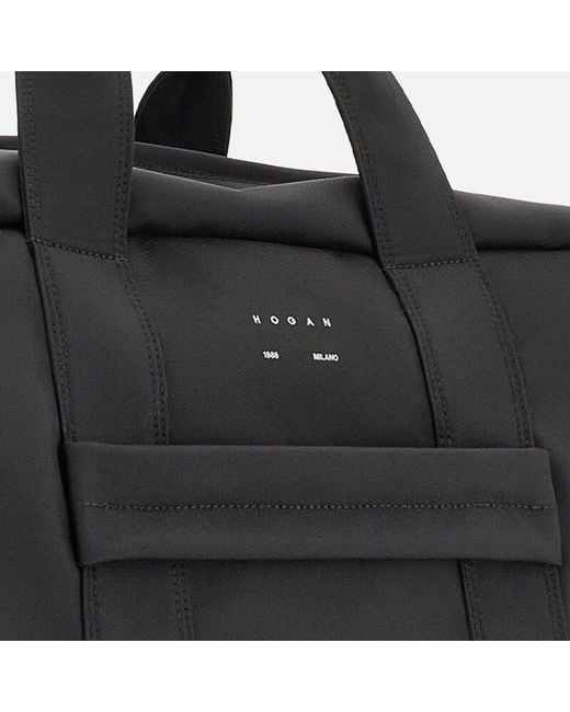 Bolso Duffle Hogan de hombre de color Black
