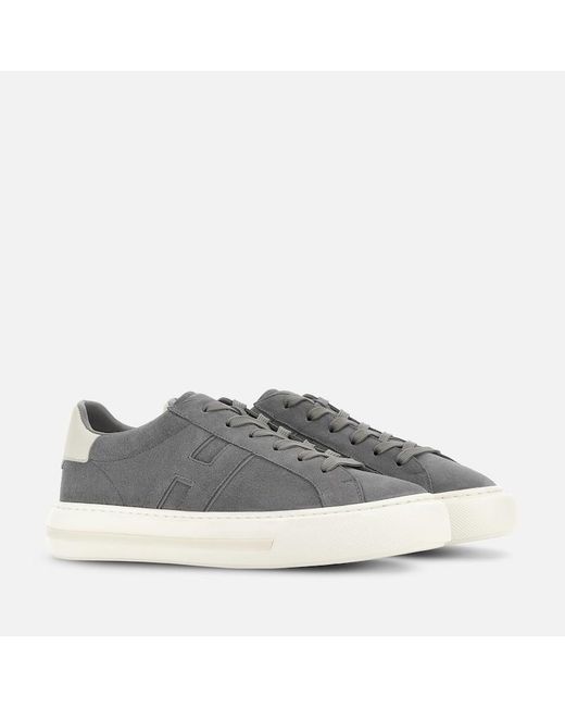 Hogan Gray Flat Sneaker, for men