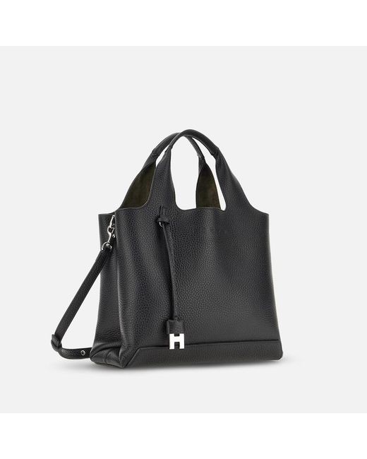 Hogan Black Shopping Bag