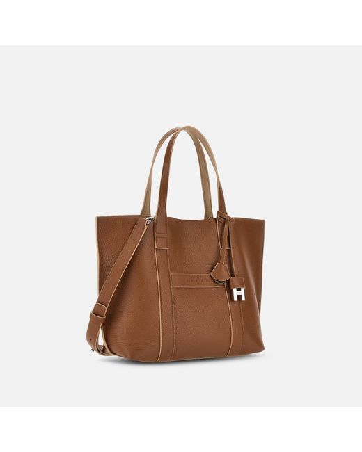 Hogan Brown Shopper Script Small