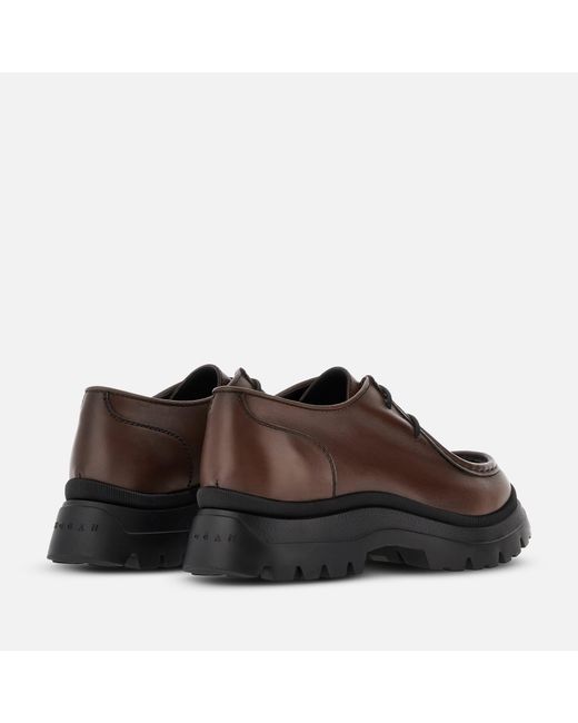 Stringate e mocassini di Hogan in Brown da Uomo