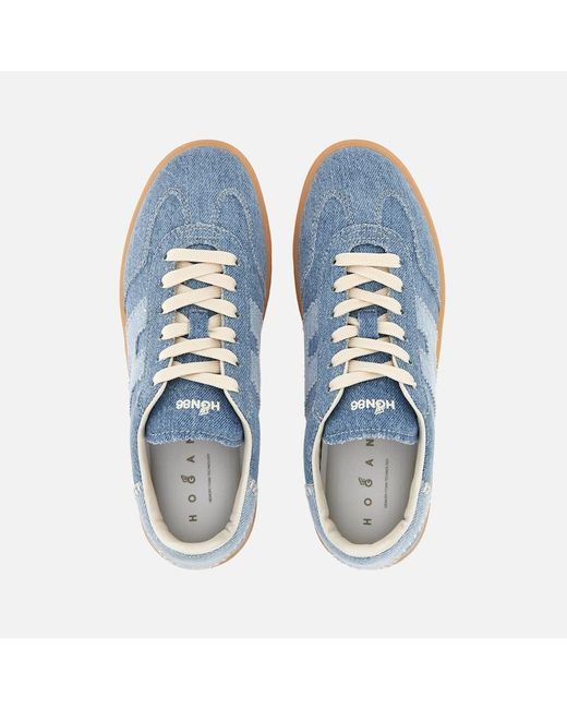 Hogan Blue Flat Sneakers,