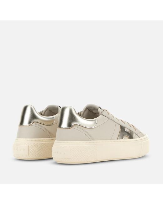 Hogan Natural Flat Sneakers, ,Off
