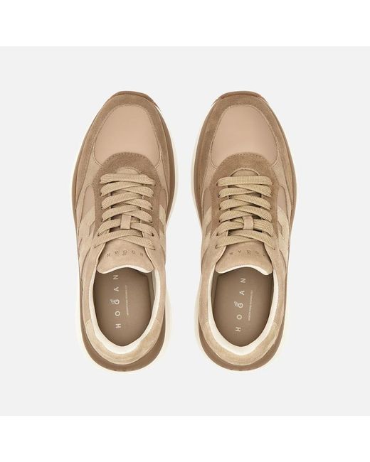 Hogan Natural Chunky Sneakers,