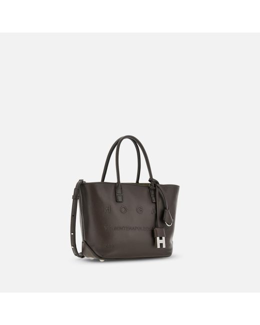 Hogan Black Shopper Address Mini