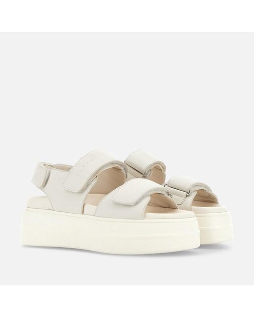 Hogan White Sandals Skyscraper