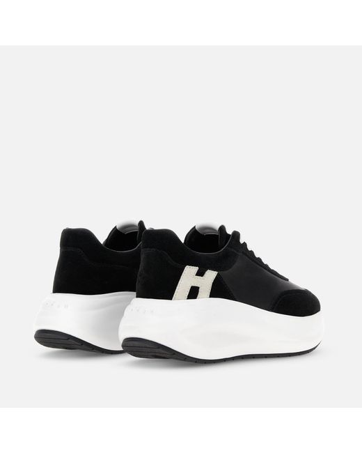 Platform Sneaker di Hogan in Black