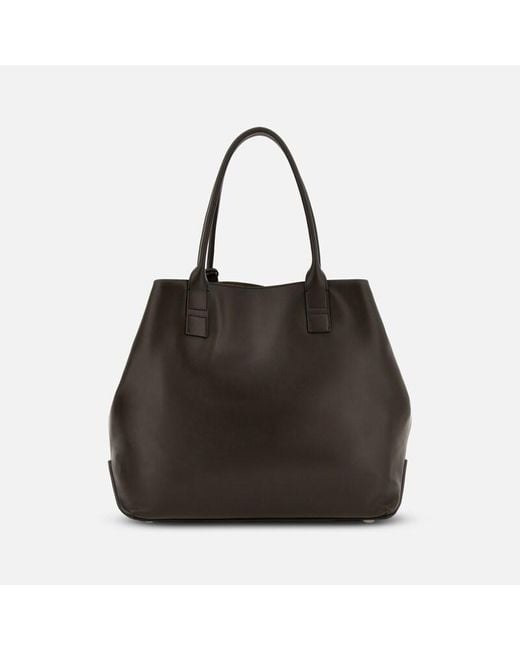 Hogan Black Script Shopping Bag Medium