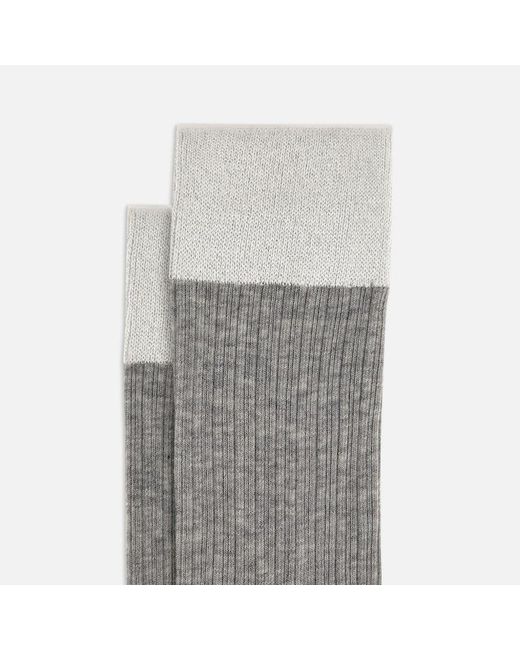 Hogan Gray Socks, (One Size)