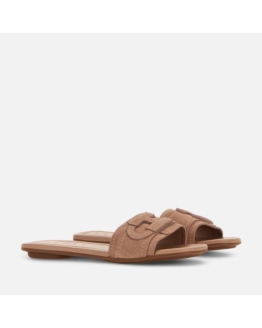 Hogan Brown Sandals,