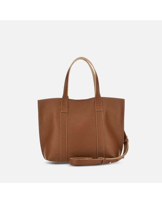 Hogan Brown Shopper Script Small