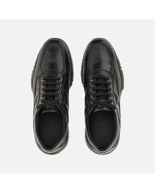Hogan Black Sneakers Interactive
