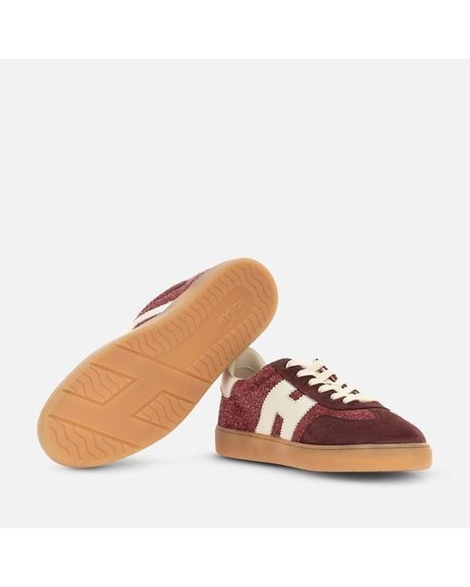 Hogan Brown Flat Sneaker, for men