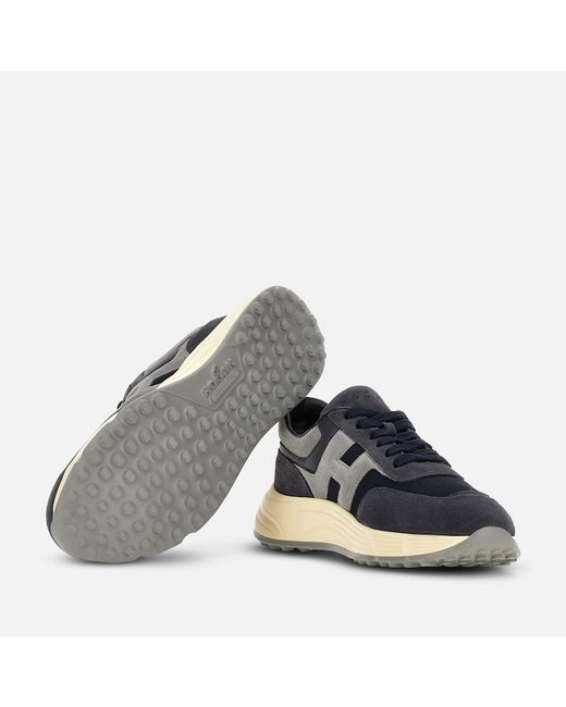 Hogan Blue Sporty Sneakers, for men