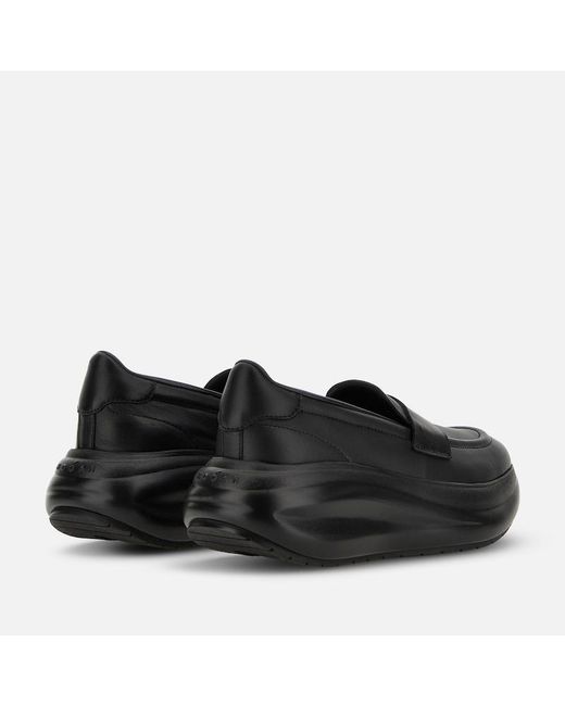 Hogan Black Chunky Sneakers,