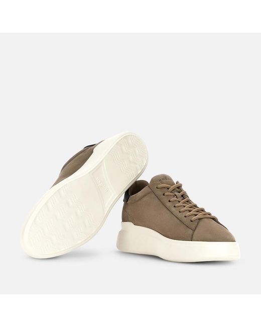 Hogan Brown Chunky Sneakers, for men