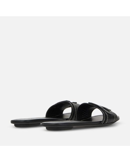 Hogan Black Sandals,