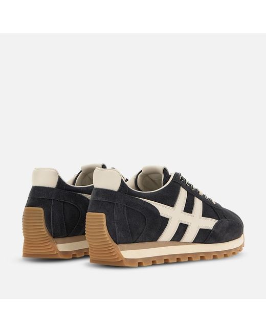 Hogan Blue Sporty Sneakers,