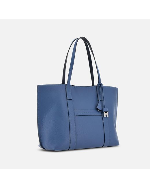 Hogan Blue Shopper Script Medium