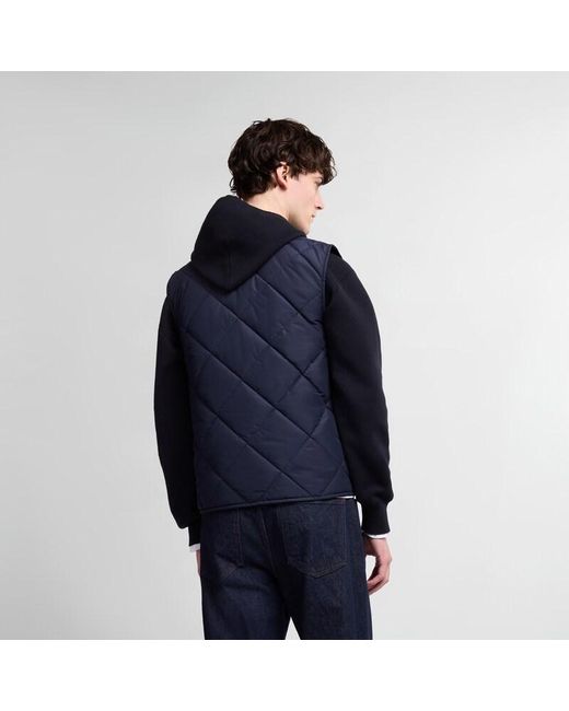 Chaleco Acolchado Hogan de hombre de color Blue