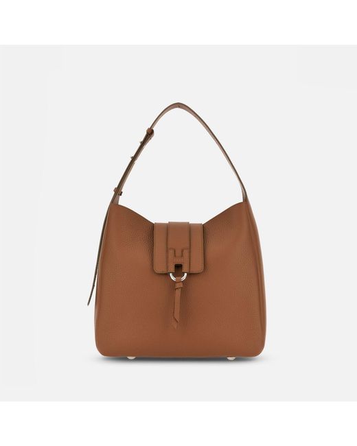 Borse a Spalla di Hogan in Brown