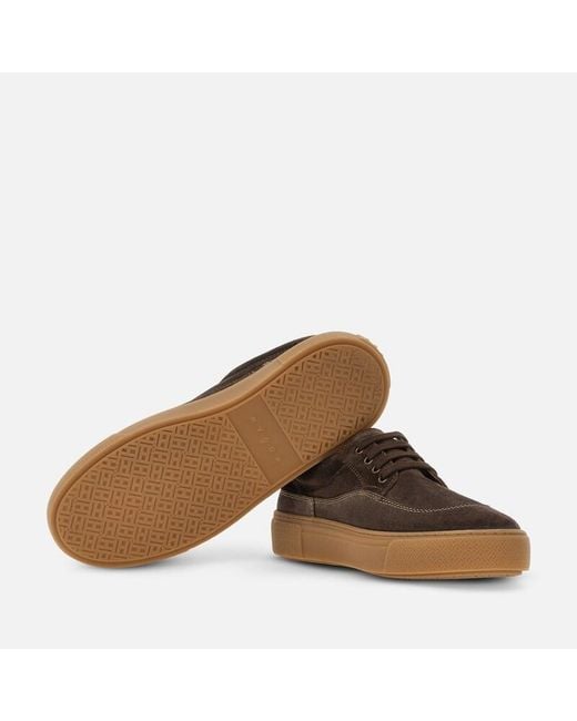 Hogan Brown Flat Sneaker, for men