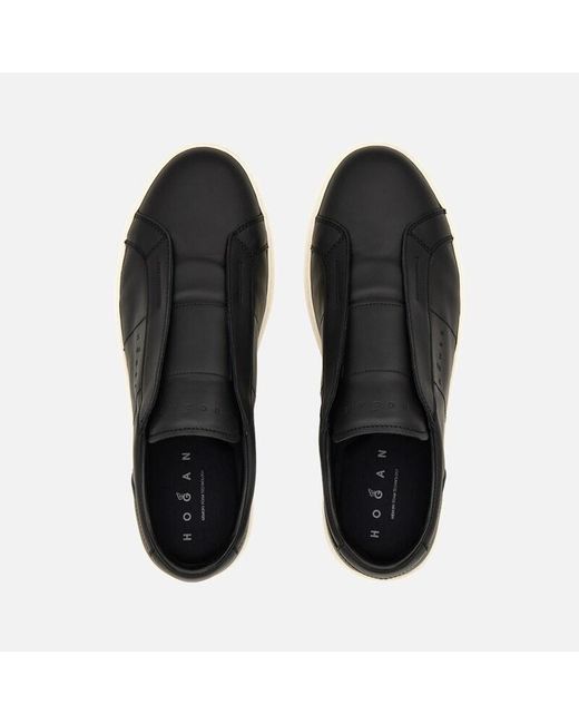 Hogan Black Flat Sneaker, for men