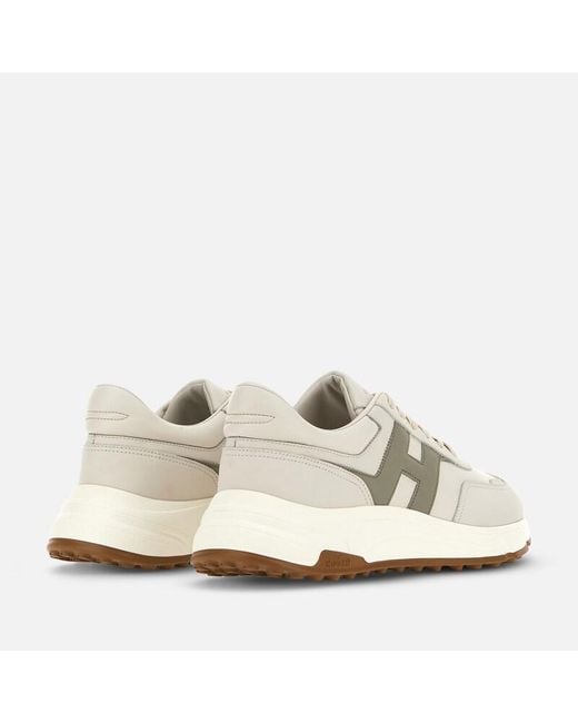 Hogan White Sporty Sneakers, ,Off for men