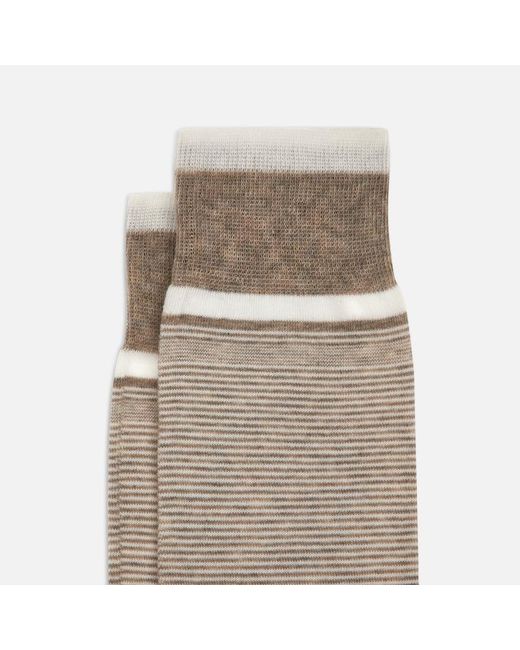 Hogan Natural Socks, (One Size) for men