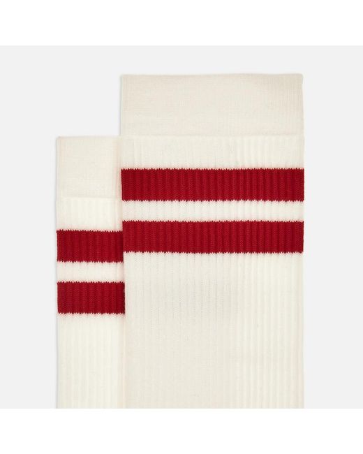 Hogan White Hosiery, (One Size)