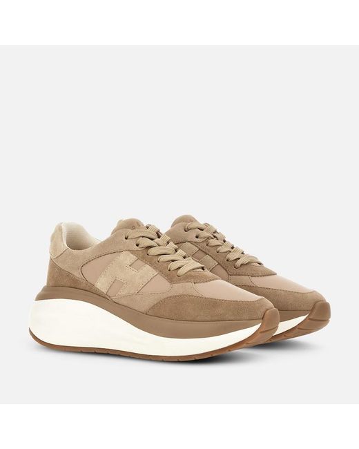 Hogan Natural Chunky Sneakers,